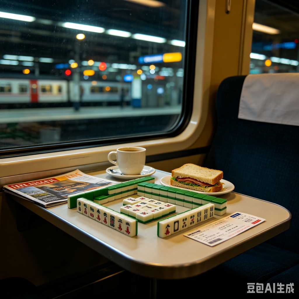 antique style mahjong set