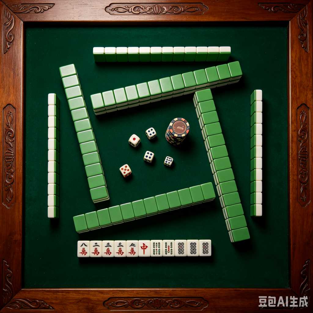 custom pattern art mahjong set