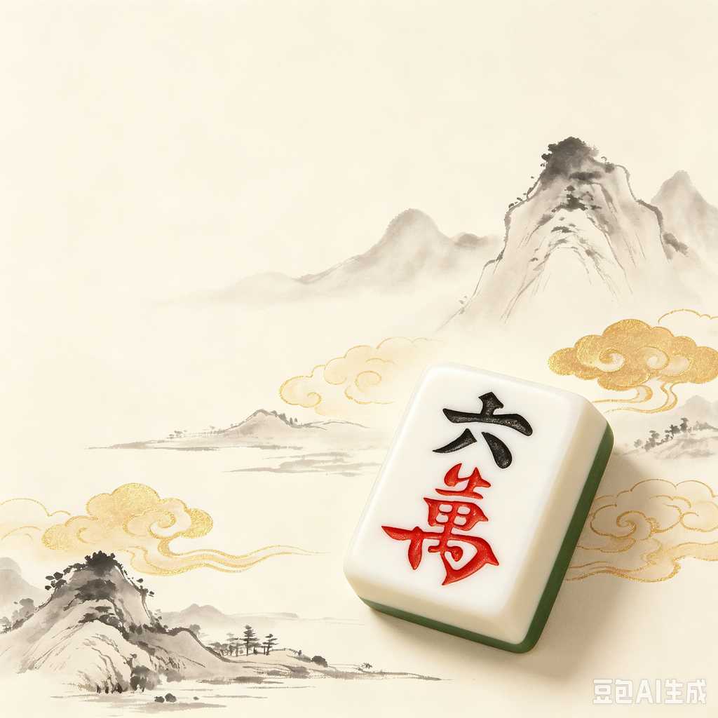 oil painting mahjong set
