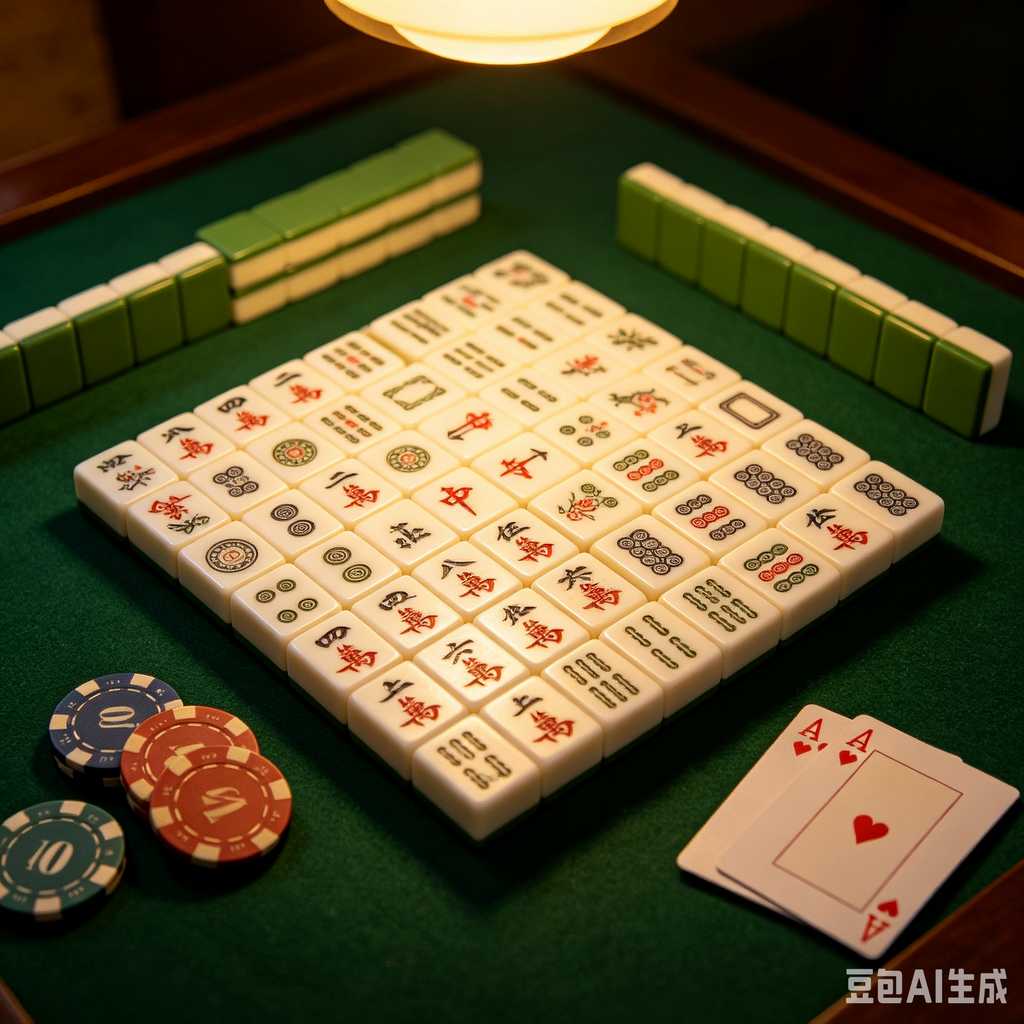 fine polished mahjong set